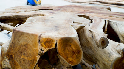 Rustic Teak Root Coffee Tables D120cm - Root furniture